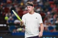 Alejandro Davidovich Fokina at the Shanghai Masters 2025. (Photo: Getty)